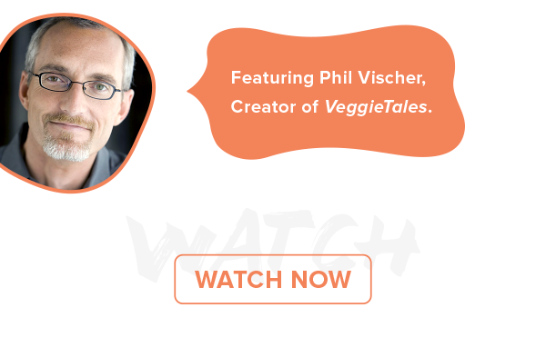 Featuring Phil Vischer, creator of VeggieTales!