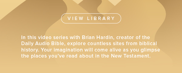 Experience the Land of the New Testament