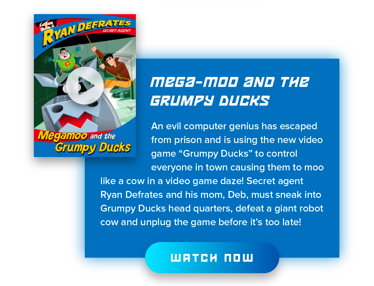 Mega-Moo and the Grumpy Ducks